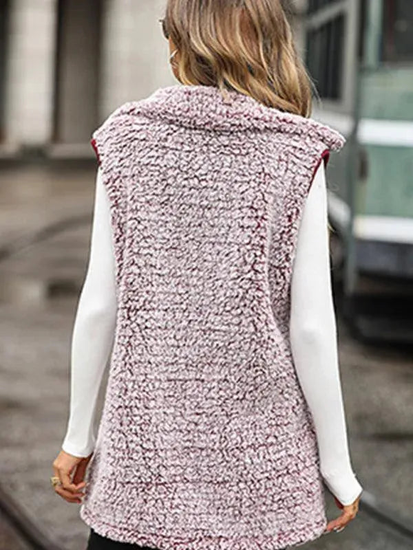 Sleeveless Long Women Winter Coat - Winter Coat - LeStyleParfait