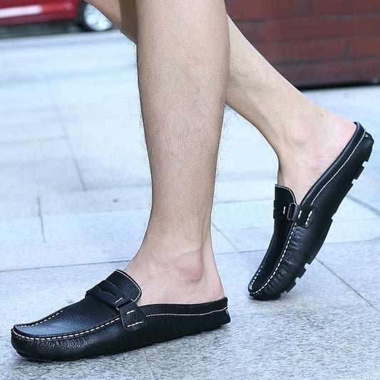 Slip-On Loafer Sandals - Sandals - LeStyleParfait