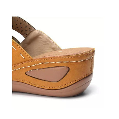 Slip On Summer Wedge Sandals - Wedge Shoes - LeStyleParfait