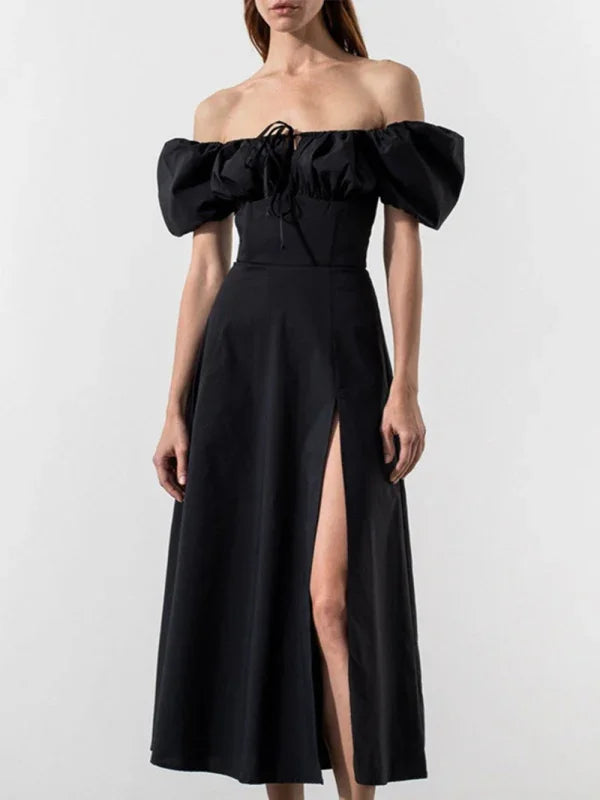 Slit Sleeve Dresses fashion image