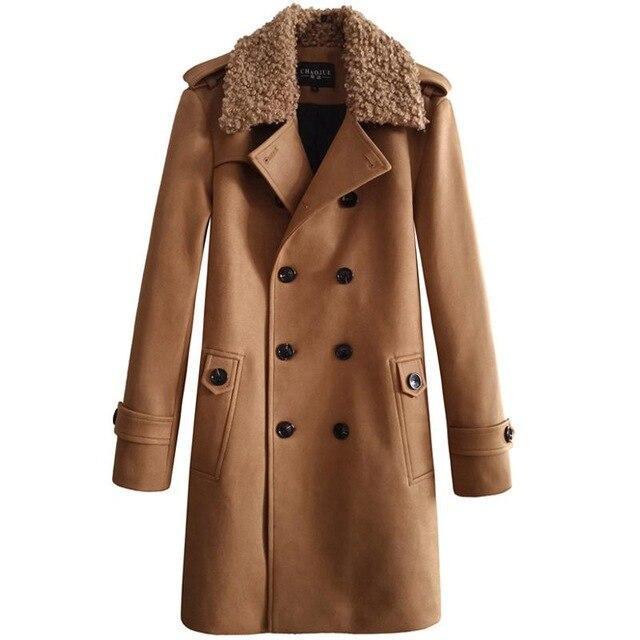 Soft Collar Winter Coat For Men - Winter Coat - LeStyleParfait