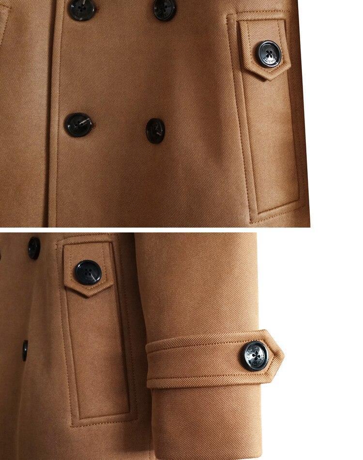 Soft Collar Winter Coat For Men - Winter Coat - LeStyleParfait