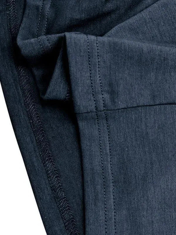 LeStyleParfait Men's T-Shirts Casual Polo Plain-Solid Long Sleeves-Polo Shirt