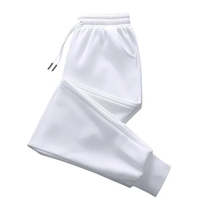 Pantalon de jogging sportif et décontracté pour homme - Taille mi-haute avec ceinture élastique