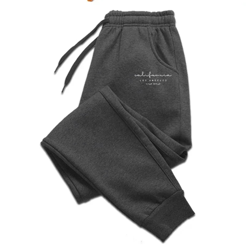 Pantalon de jogging sportif et décontracté pour homme - Taille mi-haute, poches pratiques
