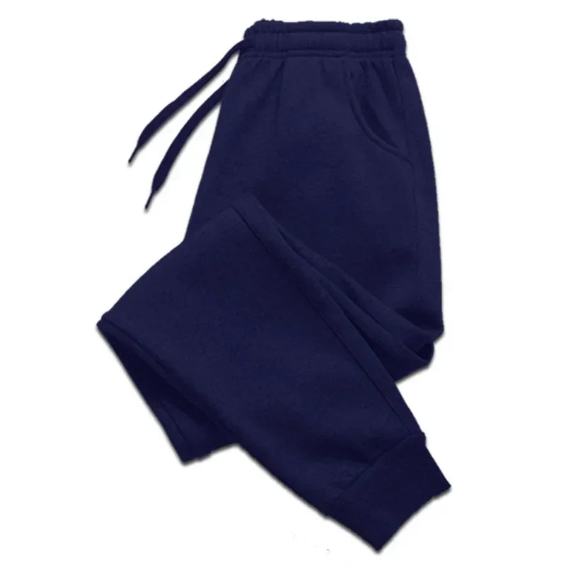 Pantalon de jogging sportif et décontracté pour homme - Taille mi-haute avec cordon de serrage