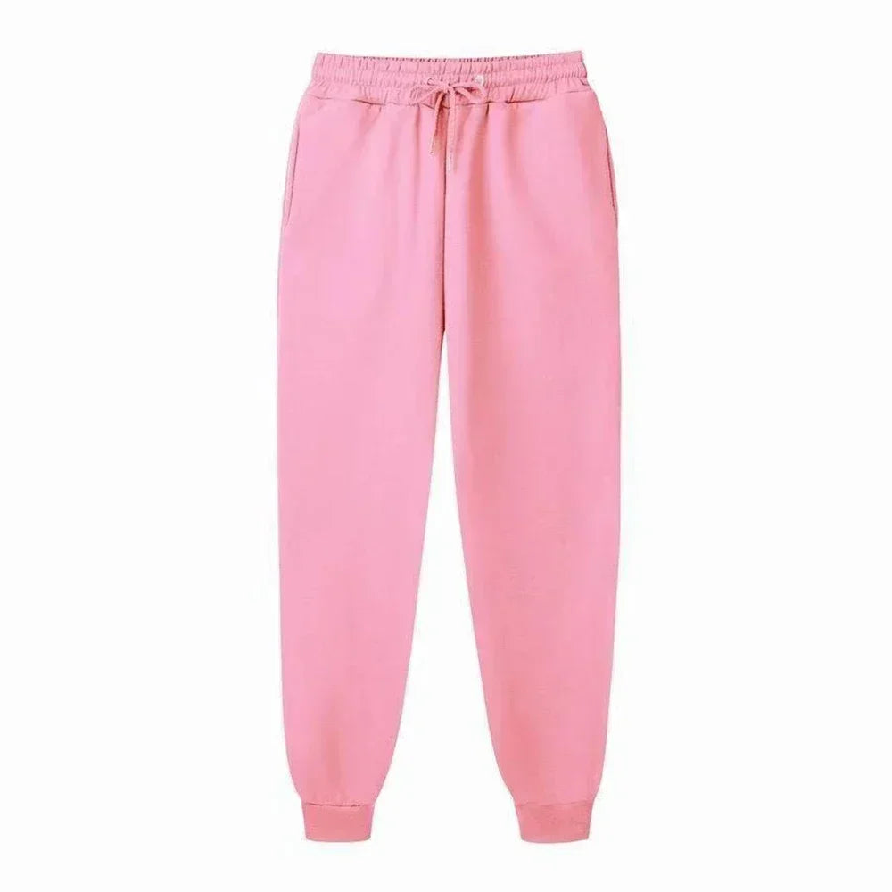 Pantalon de jogging unisexe décontracté et sportif - Confort polaire taille mi-haute