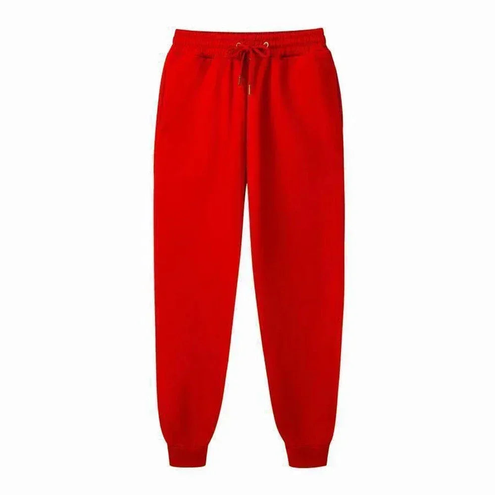 Pantalon de jogging unisexe décontracté et sportif - Confort polaire taille mi-haute