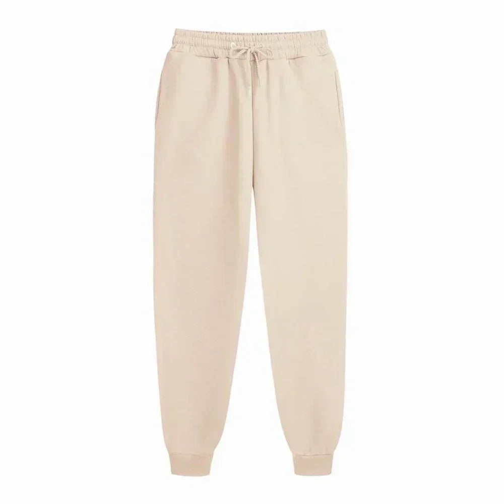 Pantalon de jogging unisexe décontracté et sportif - Confort polaire taille mi-haute