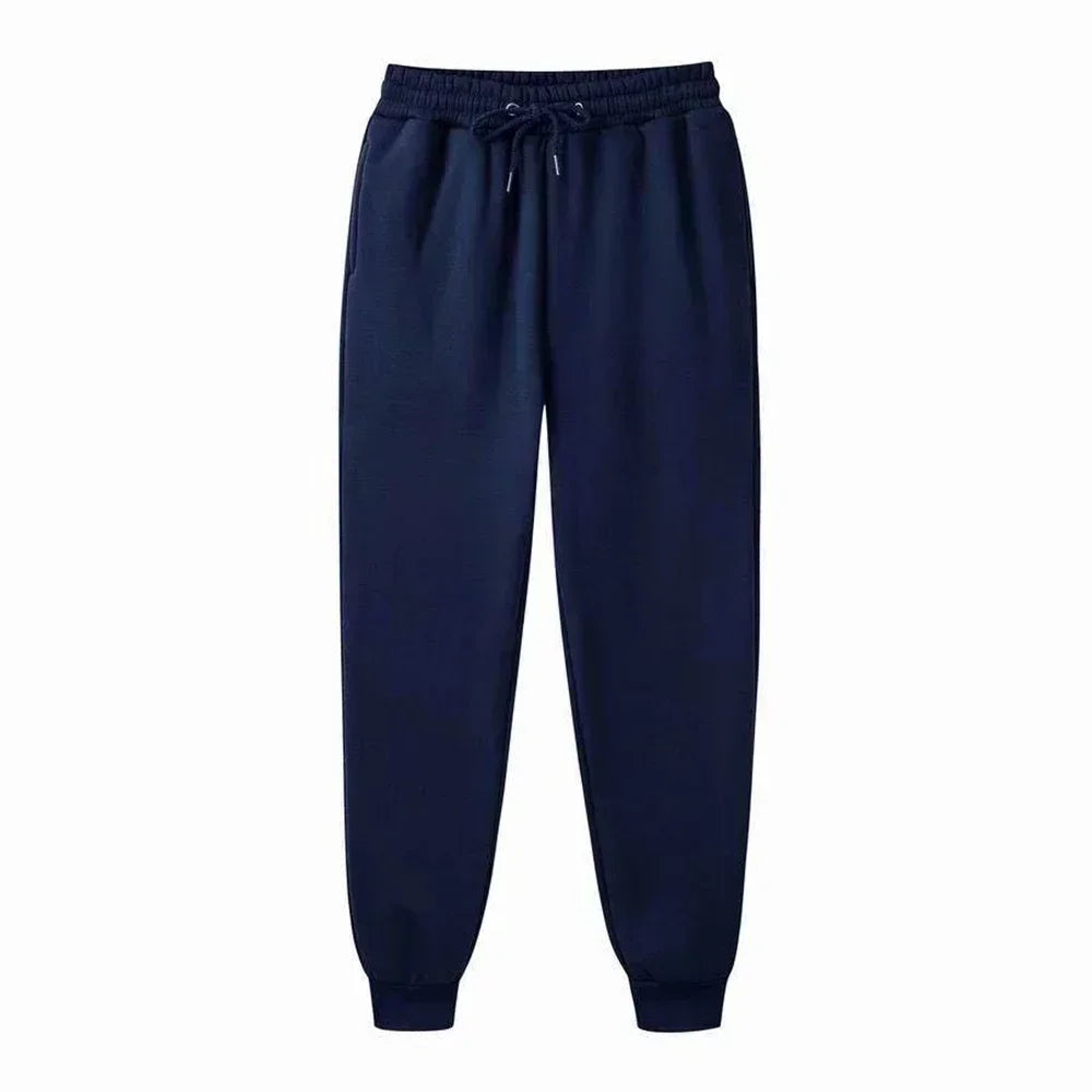 Pantalon de jogging unisexe décontracté et sportif - Confort polaire taille mi-haute