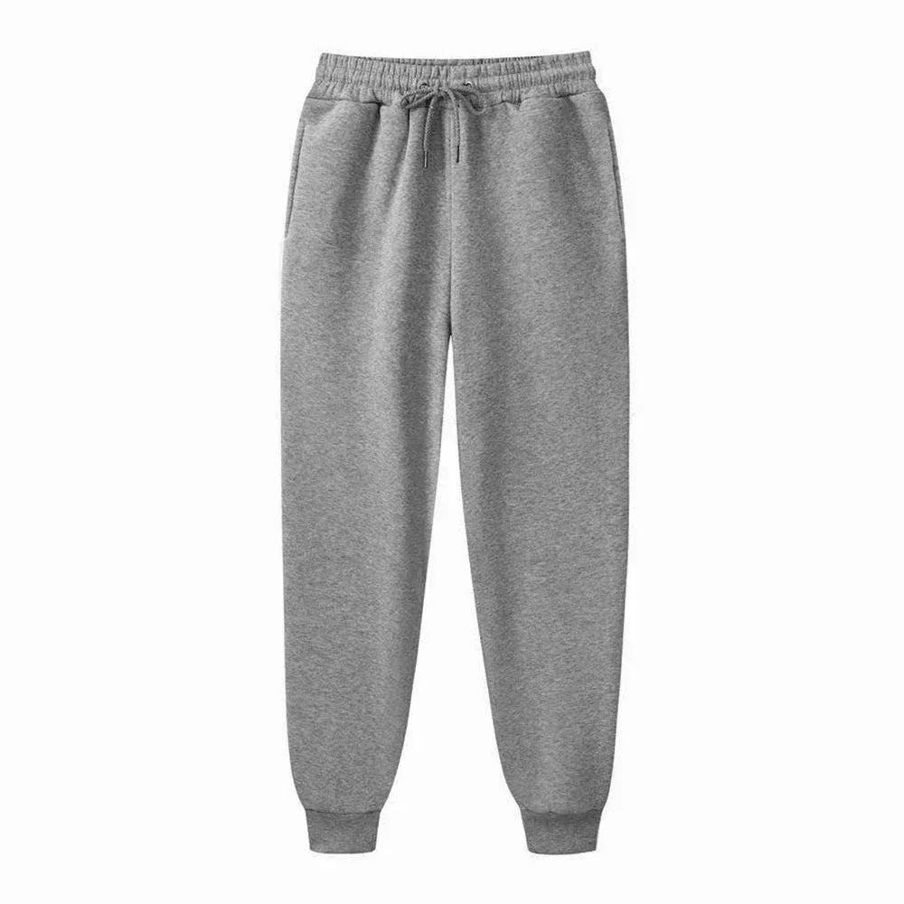 Pantalon de jogging unisexe décontracté et sportif - Confort polaire taille mi-haute
