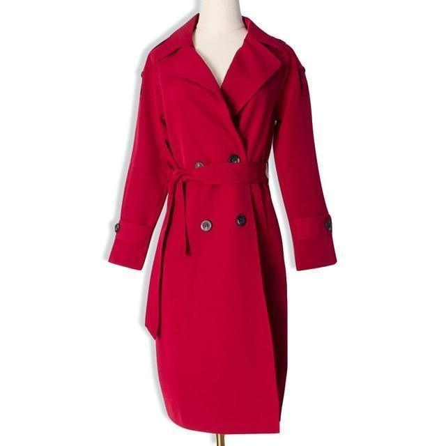 St. Tropez Trench Coat For Women - Trench Coat - LeStyleParfait