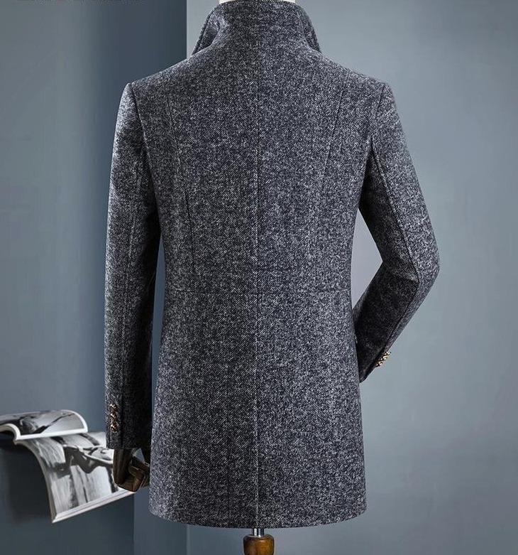 Stallone Wool Winter Coat For Men - Winter Coat - LeStyleParfait