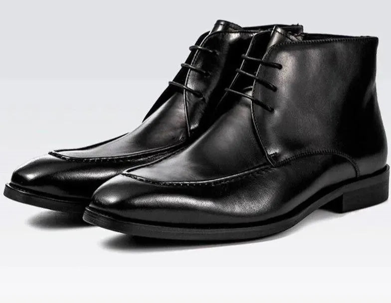 Stitched Leather Chelsea Boots For Men - Boots - LeStyleParfait