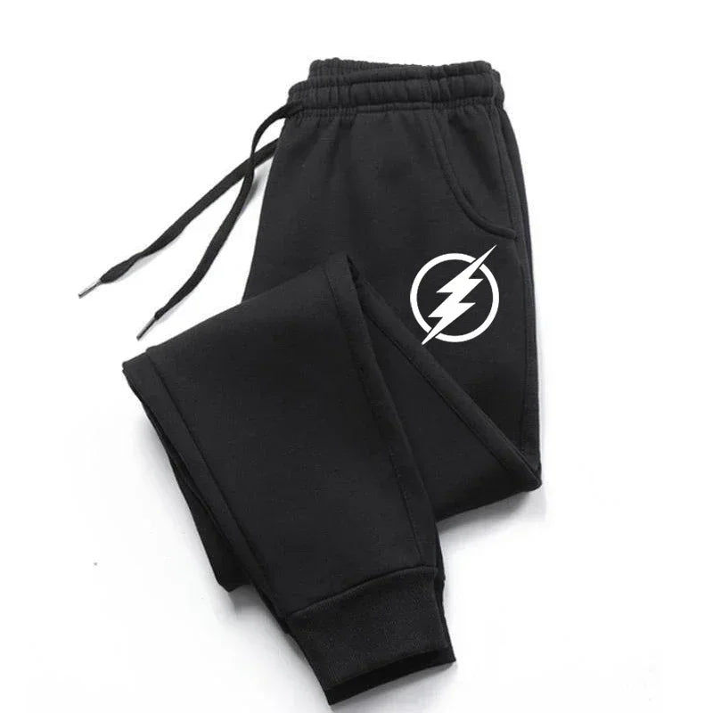 Pantalon de jogging streetwear pour homme - Taille mi-haute, cordon de serrage, coupe fuselée