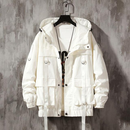 Streetwear Safari Windbreaker Jacket - Casual Jacket - LeStyleParfait