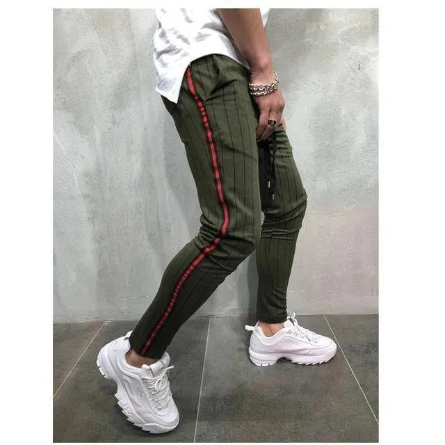 Striped Jogger Pants For Men - Jogger Pants - LeStyleParfait