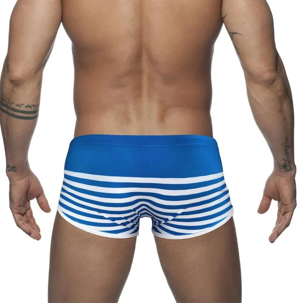 Striped Swim Trunks For Men - Swim Trunk - LeStyleParfait