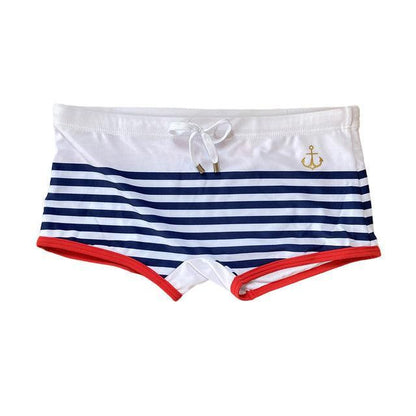 Striped Swim Trunks For Men - Swim Trunk - LeStyleParfait