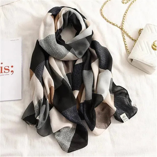 Stripes Luxury Scarves - Scarf - LeStyleParfait
