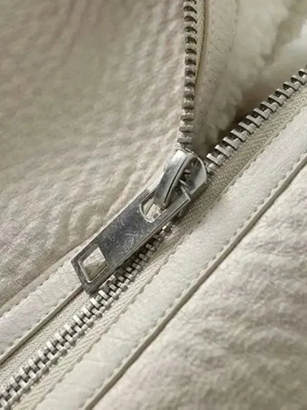 Stylish Loose Zipper Women’s Jacket - Fleece Jacket - LeStyleParfait