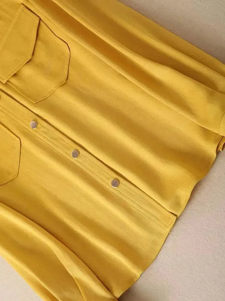 Stylish Women Gingham Skirt Set - Casual Skirt Set - LeStyleParfait