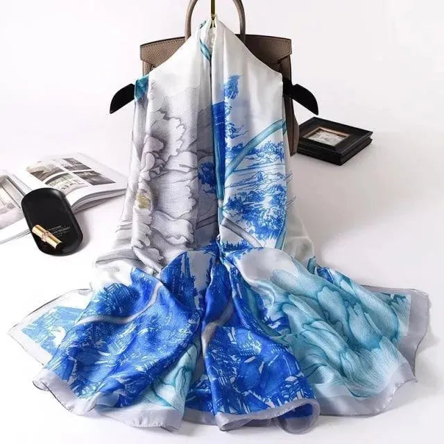 Superior Silk Scarves For Women - Scarf - LeStyleParfait