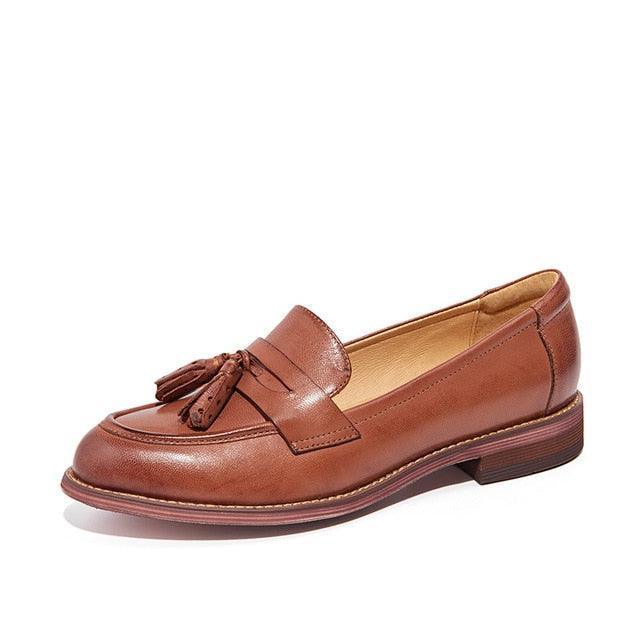 Tassel Loafer Shoes For Women - Loafer Shoes - LeStyleParfait