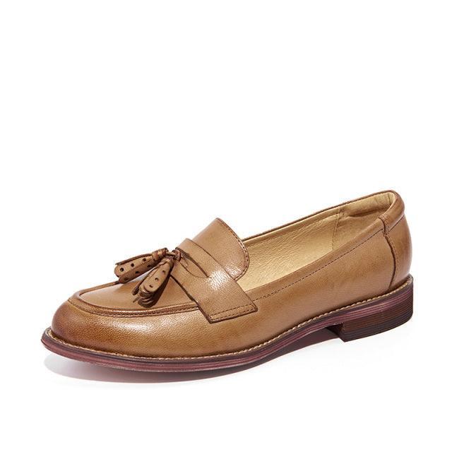 Tassel Loafer Shoes For Women - Loafer Shoes - LeStyleParfait