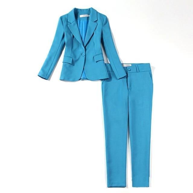 The Blogger Ladies Pantsuit - Women Pant Suit - LeStyleParfait