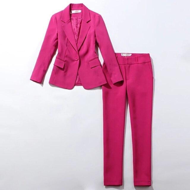 The Blogger Ladies Pantsuit - Women Pant Suit - LeStyleParfait