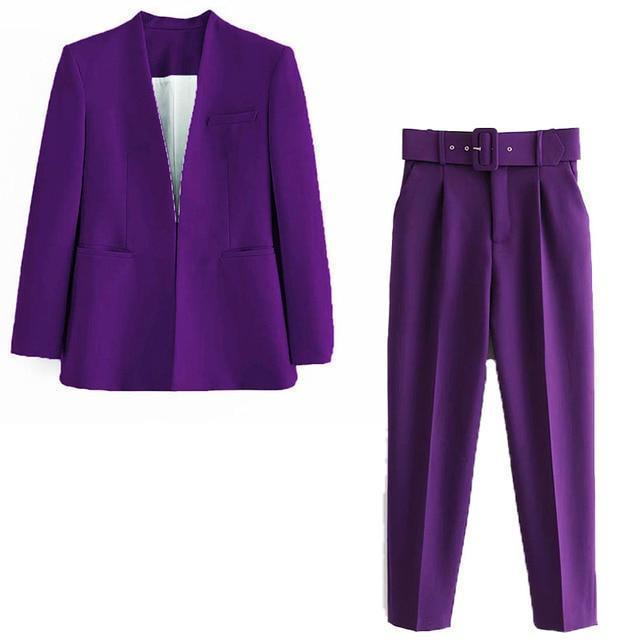 The Empowerment Women Pantsuit - Women Pant Suit - LeStyleParfait