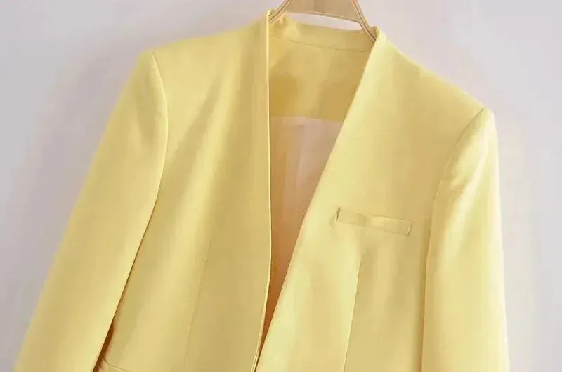 The Imagination Formal Blazer Women - Casual - Plain-Solid - Women's Blazer - LeStyleParfait