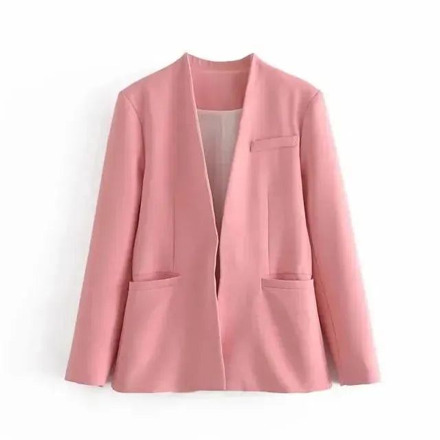 The Imagination Formal Blazer Women - Casual - Plain-Solid - Women's Blazer - LeStyleParfait
