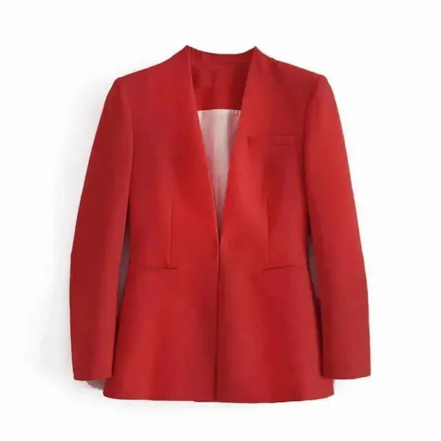 The Imagination Formal Blazer Women - Casual - Plain-Solid - Women's Blazer - LeStyleParfait