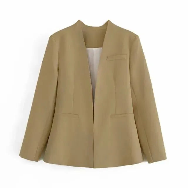 The Imagination Formal Blazer Women - Casual - Plain-Solid - Women's Blazer - LeStyleParfait