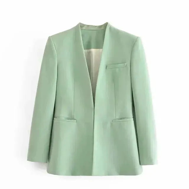 The Imagination Formal Blazer Women - Casual - Plain-Solid - Women's Blazer - LeStyleParfait