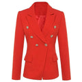 The Optimistic Double Breasted Blazer Women - Formal-Business - Plain-Solid - Double-Breasted Blazer - LeStyleParfait