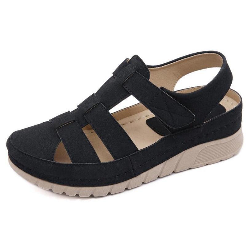 The Walker Wedge Sandals - Wedge Shoes - LeStyleParfait