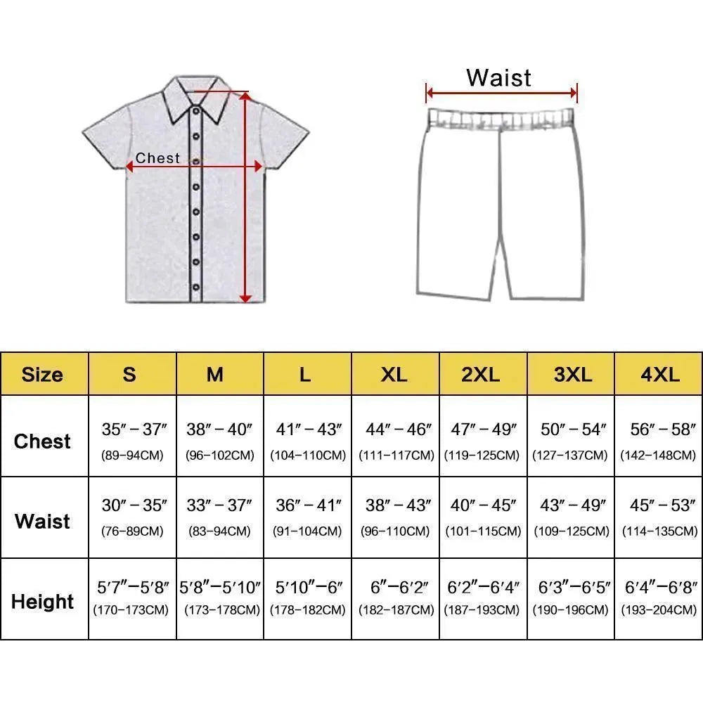 Till Morning Hour Men Pajama Set - Pajama Shorts Set - LeStyleParfait