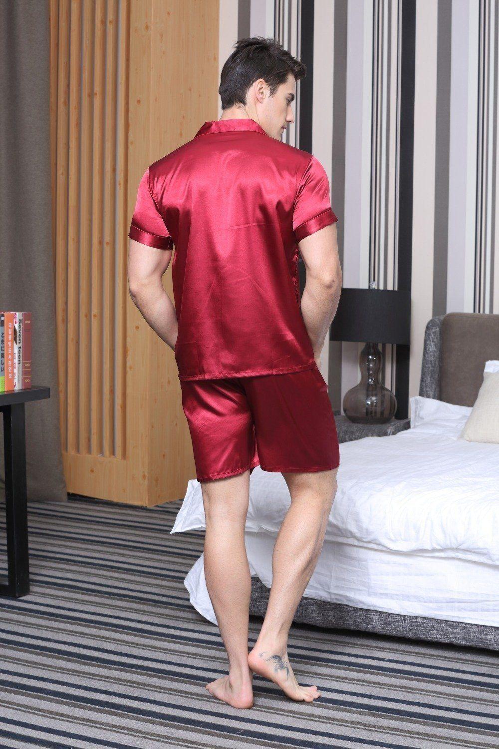 Totally Innocent Men Pajama Set - Pajama Shorts Set - LeStyleParfait