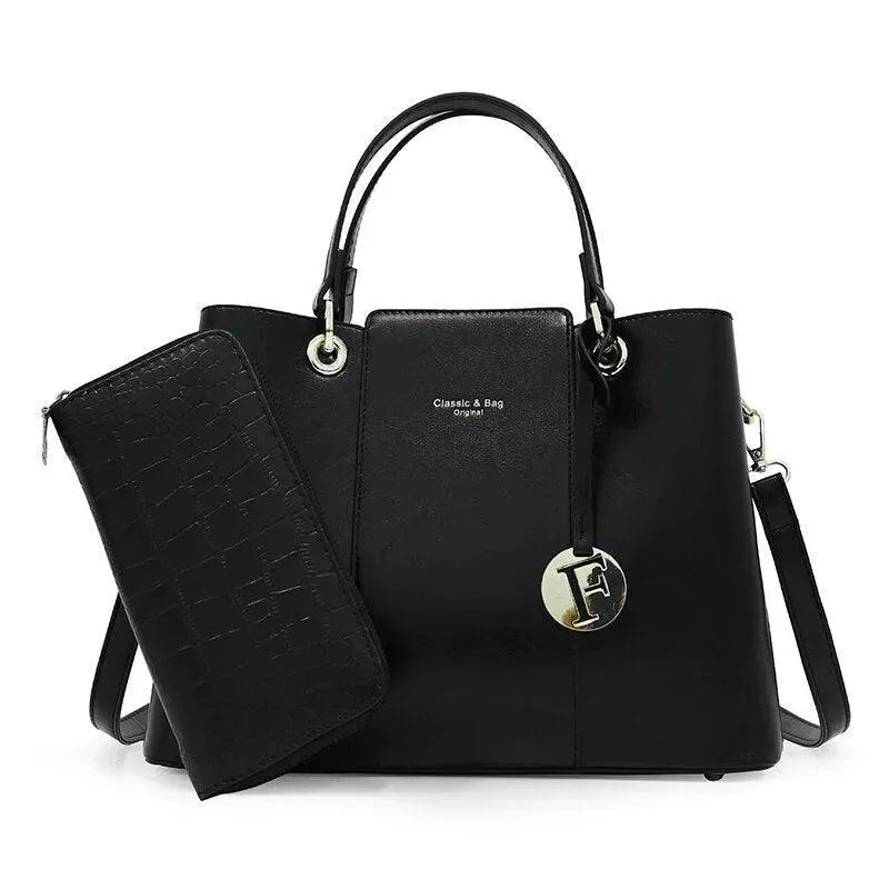 Tote Handbag With Purse - Handbag - LeStyleParfait
