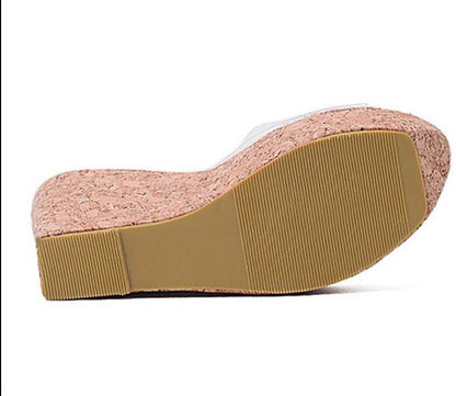 Transparent Wedge Sandals Shoes - Wedge Shoes - LeStyleParfait