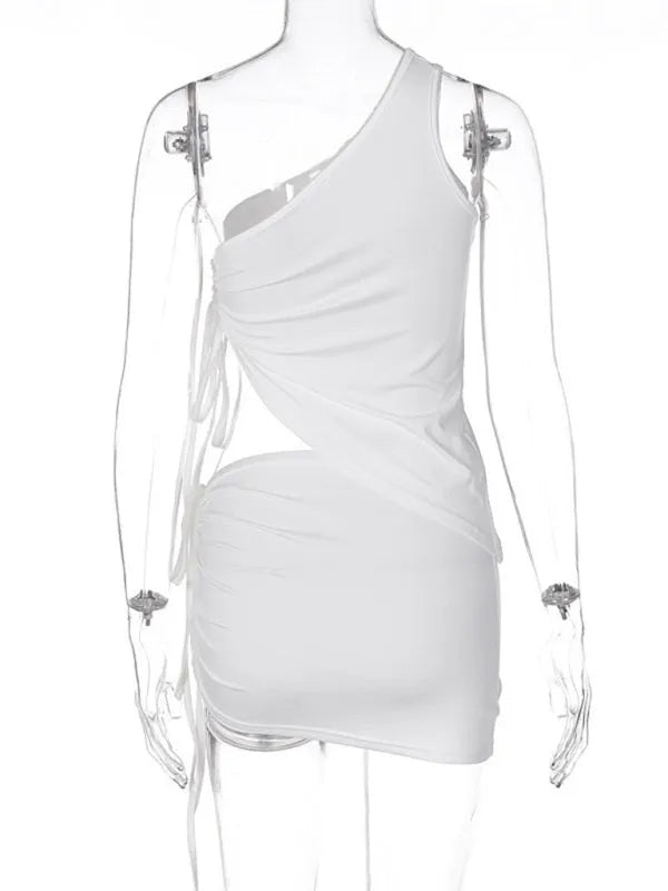 Trendy Women Casual Ruched Two-Piece Skirt Set - Casual Skirt Set - LeStyleParfait