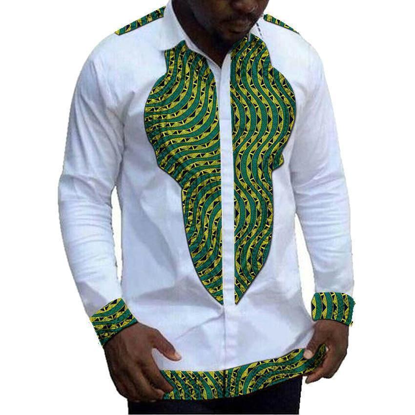 Tribe Vibes African Men Dashiki Top - African Shirt - LeStyleParfait