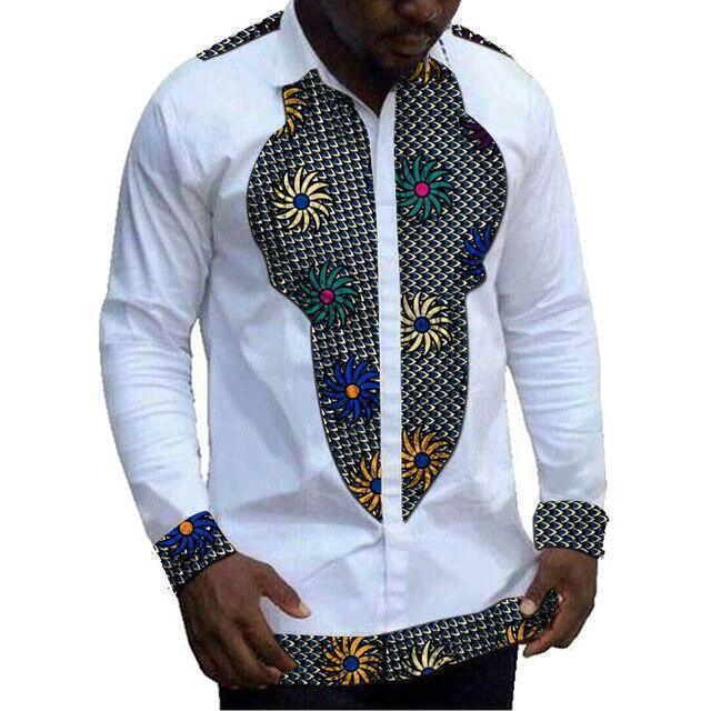 Tribe Vibes African Men Dashiki Top - African Shirt - LeStyleParfait
