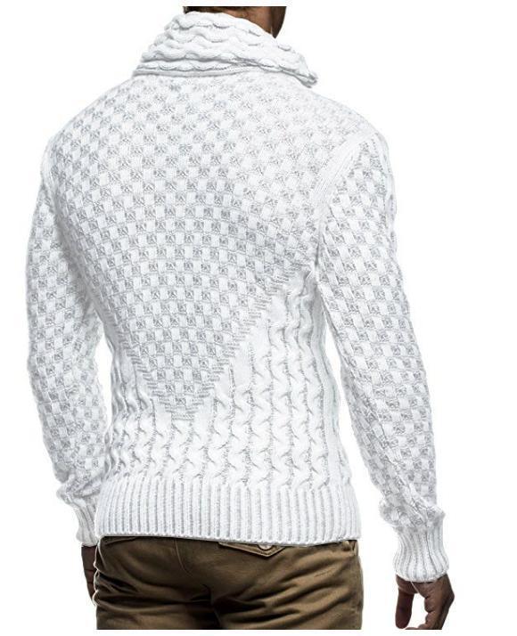 Turtleneck Pullover Sweater For Men - Pullover Sweater - LeStyleParfait