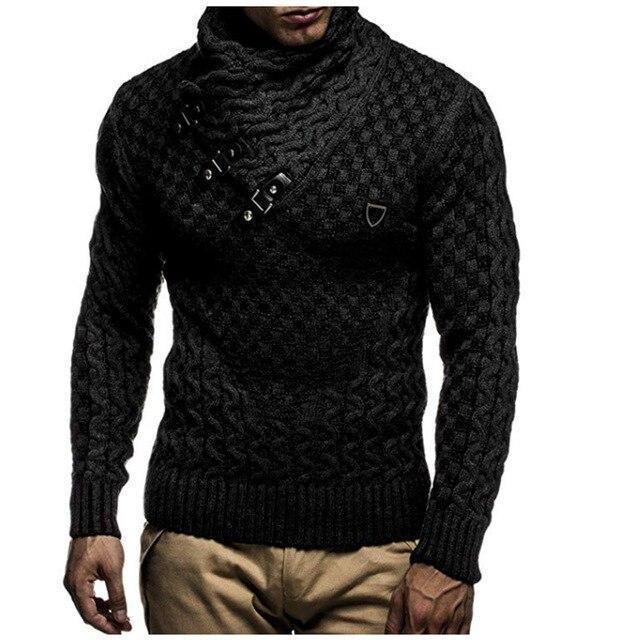Turtleneck Sweater For Men - Pullover Sweater - LeStyleParfait