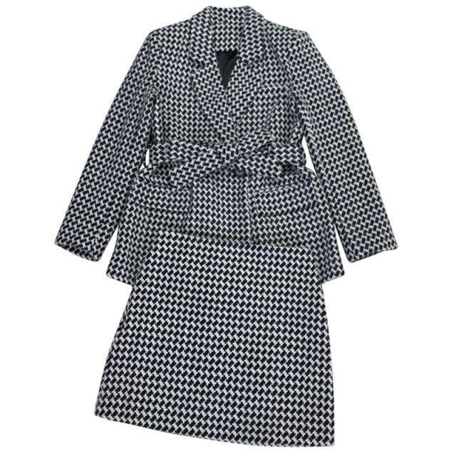 Tweed Mini Skirt Suit - Skirt Suit - LeStyleParfait