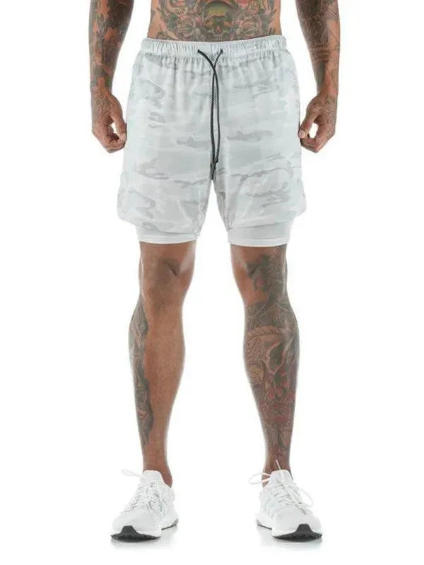 Two Piece Men Gym Shorts - Men's Shorts | LeStyleParfait-Men's Shorts